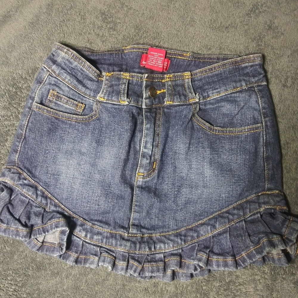 Apple Bottom jean skirt